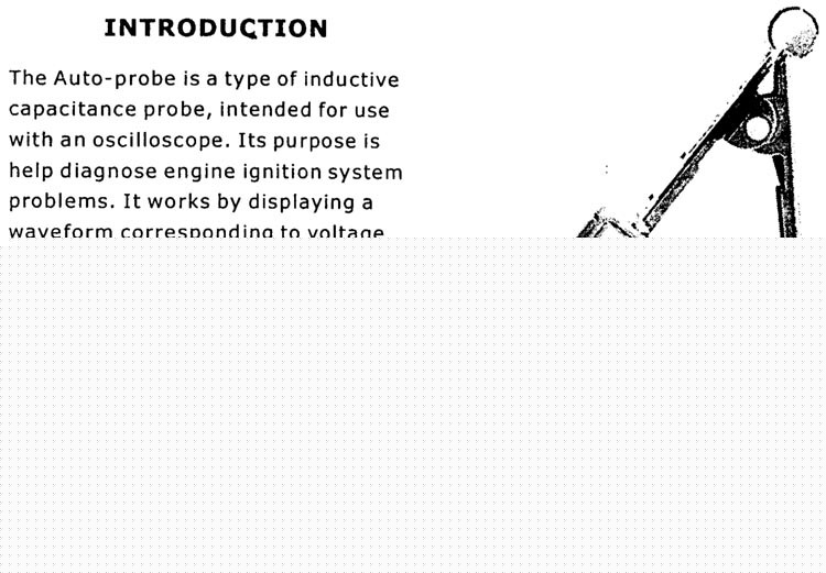 Oscilloscope probe, automobile spark plug dl-25A
