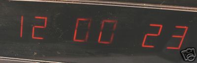 Rare heath heathkit gc-1092D vintage 12/24 hour clock
