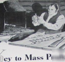 Savage tool michigan eli whitney doall gauges-1943 ad