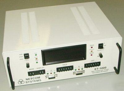 Spirent netcom et-1000 ethernet test simulator analyzer