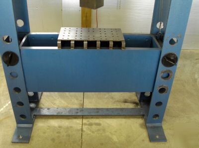 100 ton pressmaster h - frame hydraulic press 240 volt 