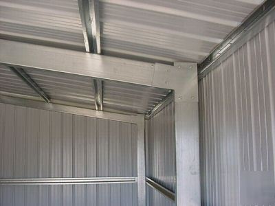 2 car garage steel building kit