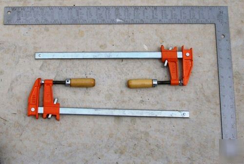 8 jorgensen bessey bar clamps johnson levels square lot