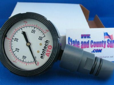 Ato atotech 60 psi pressure gauge LFS220-60-psi/bar 