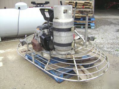 Bartel ride on 7' concrete power trowel honda ohio