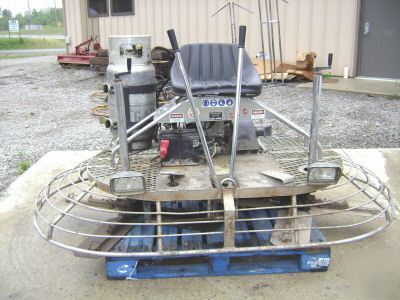 Bartel ride on 7' concrete power trowel honda ohio