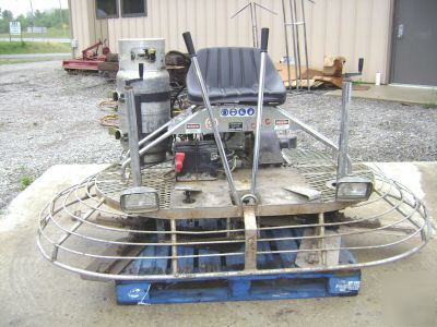 Bartel ride on 7' concrete power trowel honda ohio