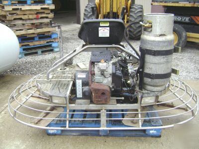 Bartel ride on 7' concrete power trowel honda ohio