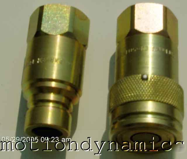 Bobcat skid steer loader hydraulic hose quick couplers