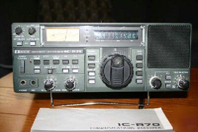 Icom ic-R70 swl/ham receiver