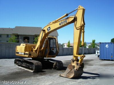 John deere 490E 120 series excavator good machine