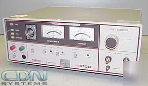 Kikusui TOS6100 tos 6100 ac low ohm continuity tester