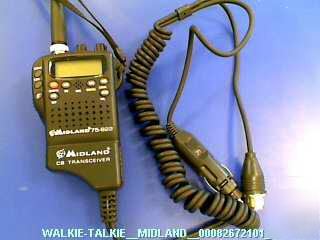 Midland model 75-822 handheld portable cb radio