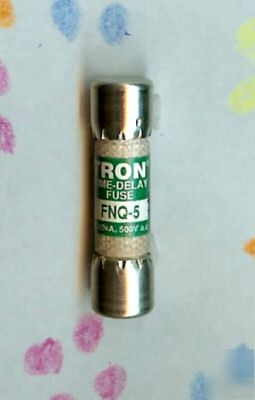 New bussmann tron fnq-5 time delay fuse FNQ5