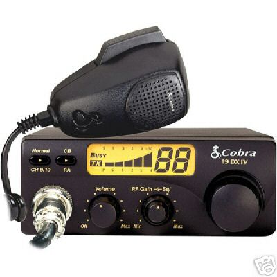 New cobra 19-dxiv 40 channel compact mobile cb radio 