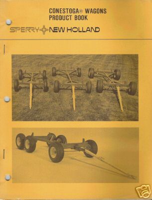 New holland product book for conestoga wagons