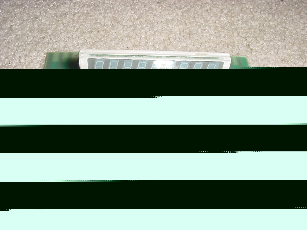 Panaplex BR09253 horizontal view, planar segmented neon