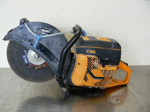 Partner k 750 K750 concrete cut off saw nice no res