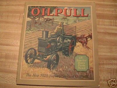 Rumely oil pull tractor book-1928 super powered