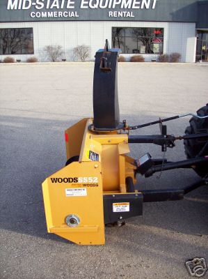 Woods SS52 3-point snow blower