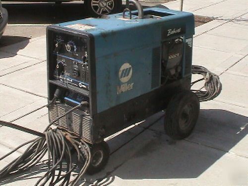 Miller bobcat 225 nt cc/cv ac/dc 8000W generator/welder