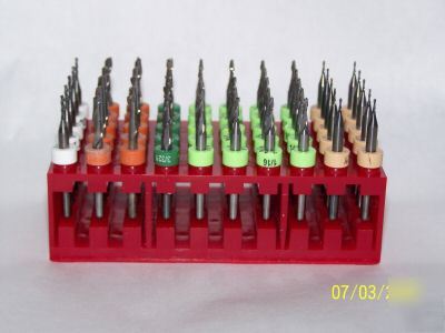 50 carbide endmills 1/8