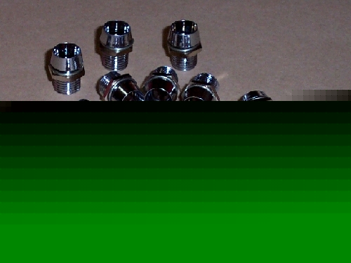 Chrome metal 5MM led mount (20 units/pack)