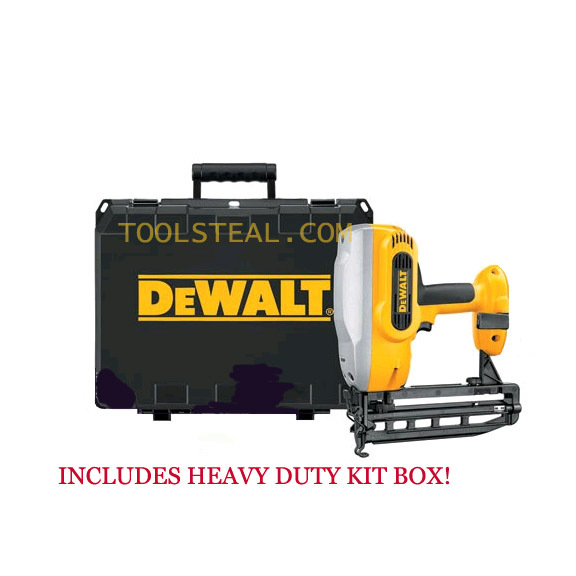 Dewalt DC616 k 18V 16 ga. cordless finish nailer wrnty 