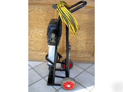 Kango 2500V demolition breaker jack hammer +cart bits