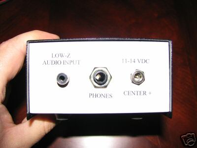 Like new custom made audio filter longwave ndb dxing 