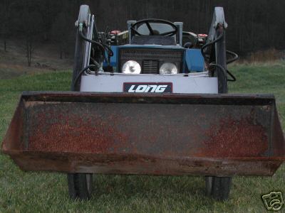 Long 2260 compact tractor with loader and 60