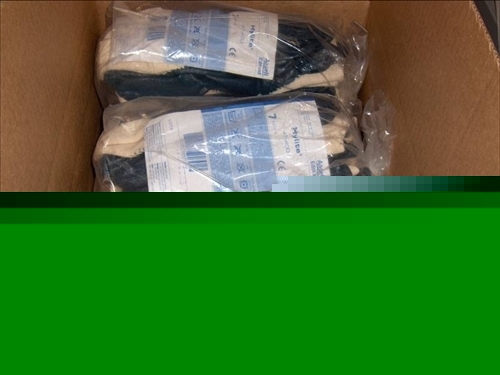Lot of 36 pairs of ansell hylite size 7 gloves