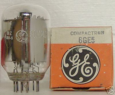 New tube = = 6GE5 = ge = for heathkit hw-12,22,32,16,18