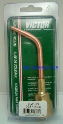 New victor 0-w 300 series welding nozzle 0387-0020 