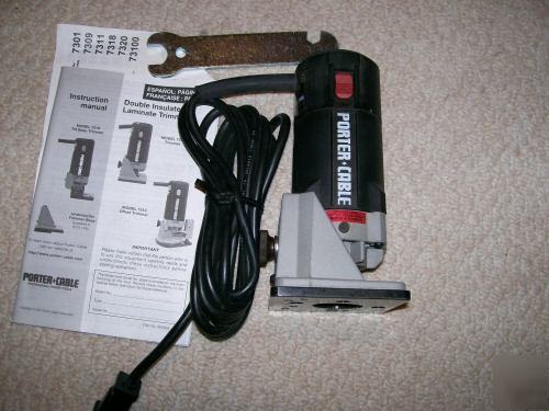 Porter cable 7301 laminate trimmer/ router w/ 7309 base