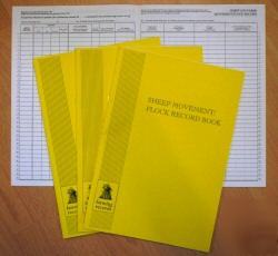 Sheep & goat (on farm) movement / flock record book