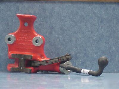 *ridgid bc-210 chain vice pipe bender benchmount* 