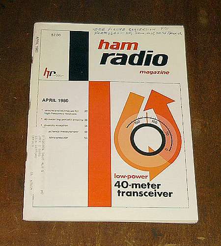 1980 apr amateur ham radio magazine shortwave technical
