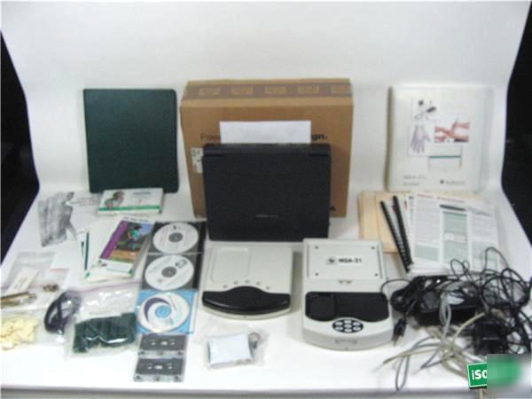 Biomeridian best msa-21 test system w/ compaq laptop