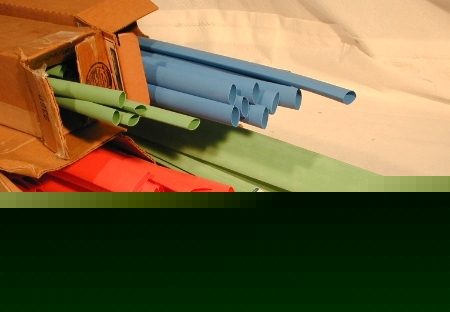 Heat shrink tubing: 3/16