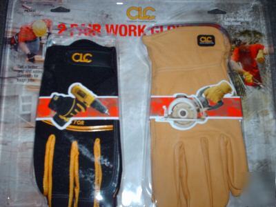 Large clc flexgrip golves 2 different pairs