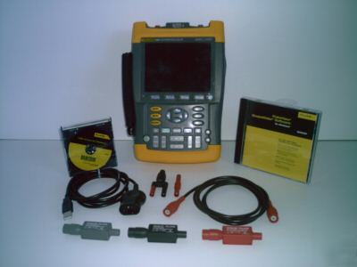 Like new fluke 199C/003M scopemeter (color - medical) - 