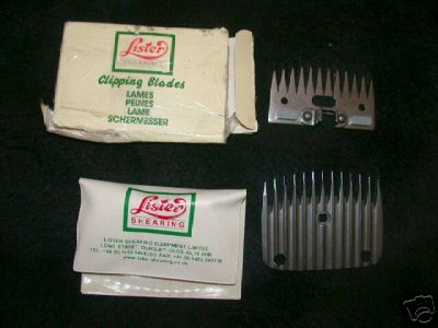 Lister~wizard lr clipper blades~wahl 2246~sheep shear