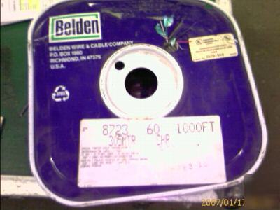 New belden 8723 - 1000FEET - 2PAIR - 22AWG - w/sh