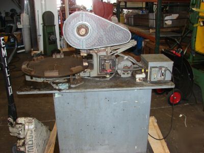 Perkins junior punch press turret wheel machine 120V