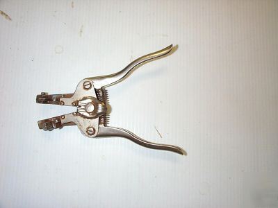 Vintage trigomatic wire stripper crimp electrician tool