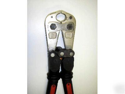 Burndy MD7-6 posi-press snub nose crimper #14 - 4/0 ln