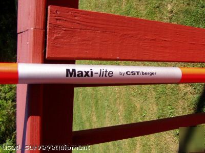 Cst/berger maxilite prism pole 8 ft / 2.5M 2.1 pounds