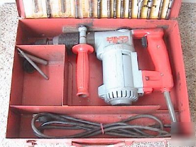 Hilti TE17 te 17 rotary hammer drill w/bits no/res