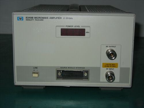 Hp 8349B microwave amplifier